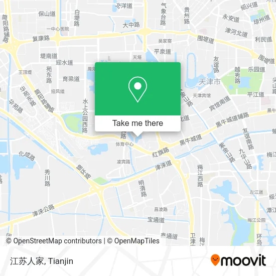 江苏人家 map