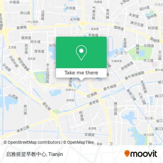 启雅摇篮早教中心 map