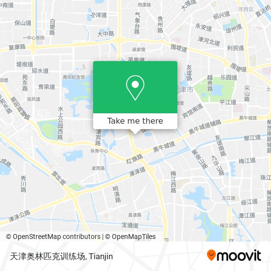 天津奥林匹克训练场 map