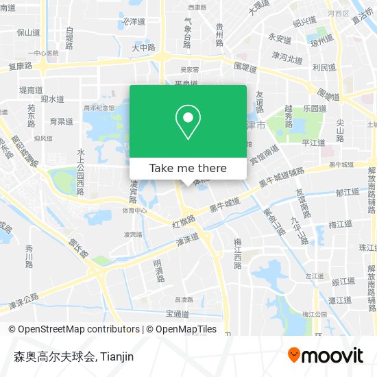 森奥高尔夫球会 map