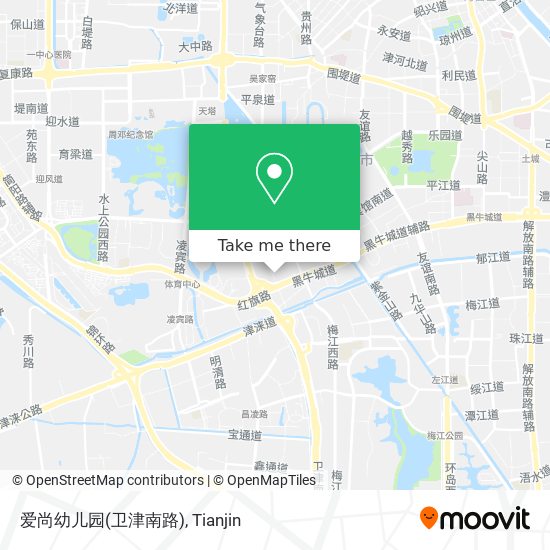 爱尚幼儿园(卫津南路) map