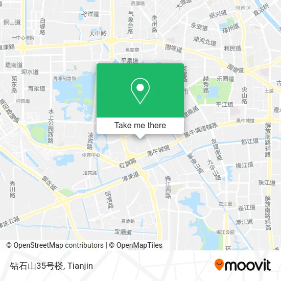 钻石山35号楼 map