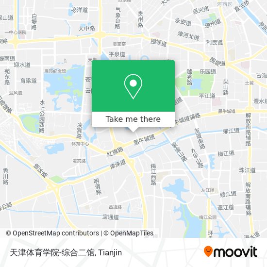 天津体育学院-综合二馆 map