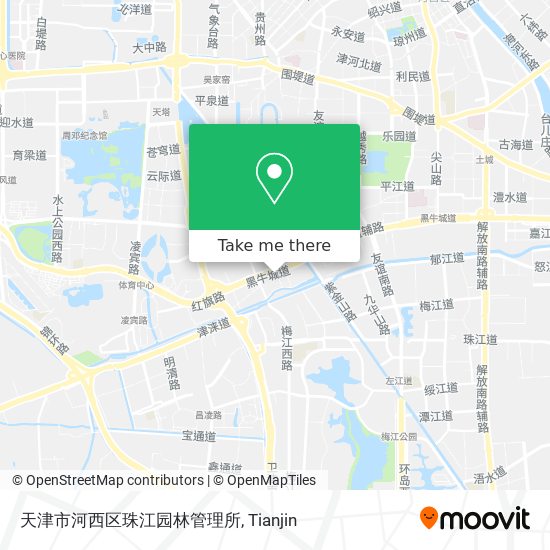 天津市河西区珠江园林管理所 map