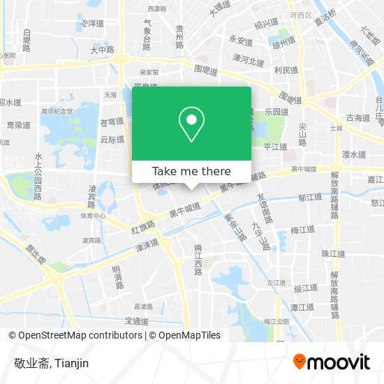 敬业斋 map