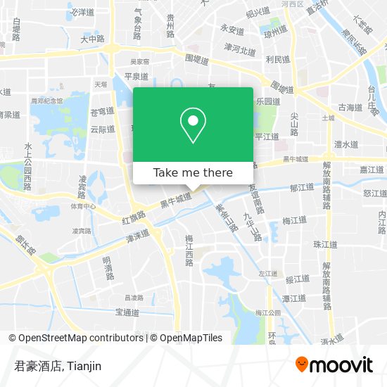 君豪酒店 map