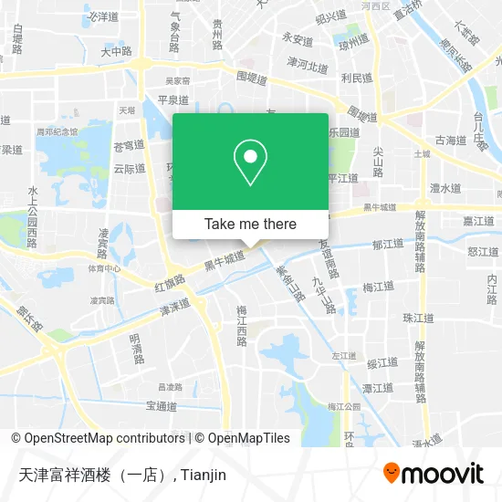 天津富祥酒楼（一店） map