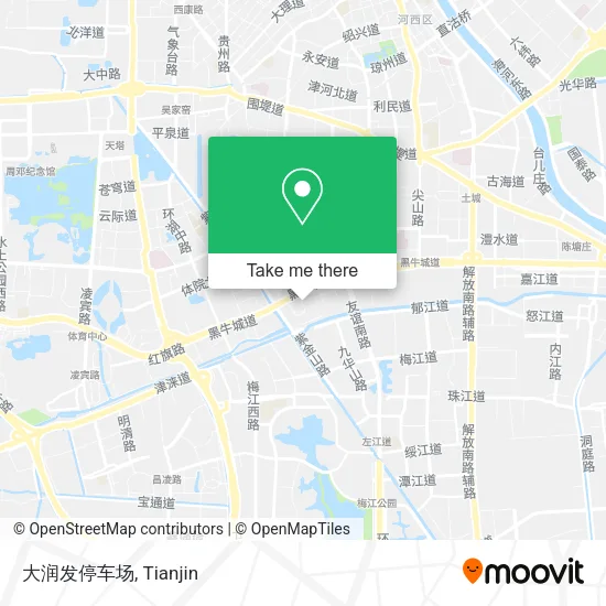 大润发停车场 map