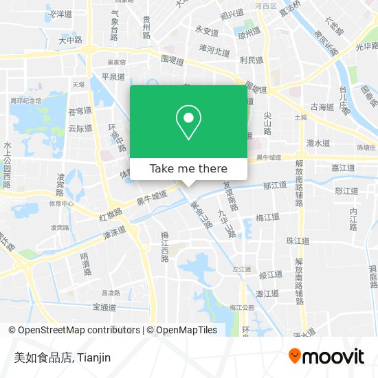 美如食品店 map