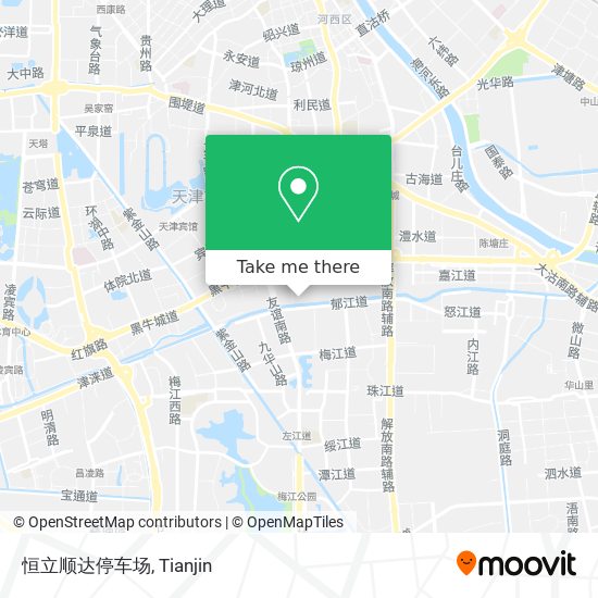 恒立顺达停车场 map