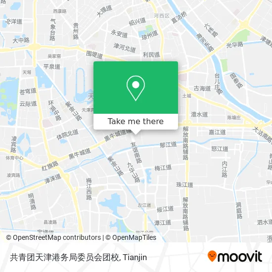 共青团天津港务局委员会团校 map