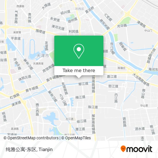 纯雅公寓-东区 map