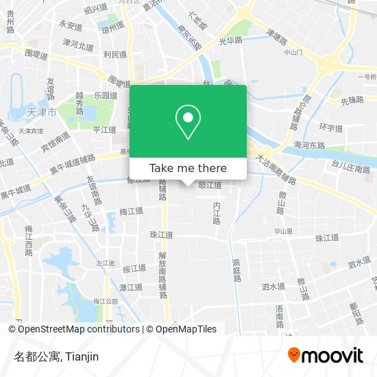名都公寓 map