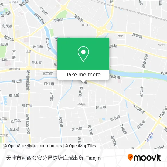 天津市河西公安分局陈塘庄派出所 map
