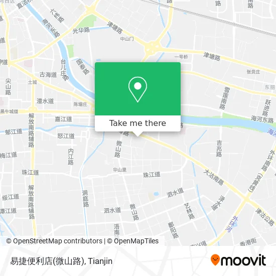 易捷便利店(微山路) map