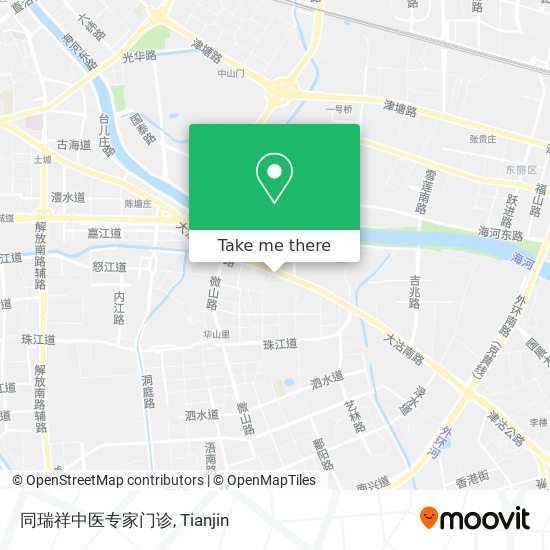 同瑞祥中医专家门诊 map