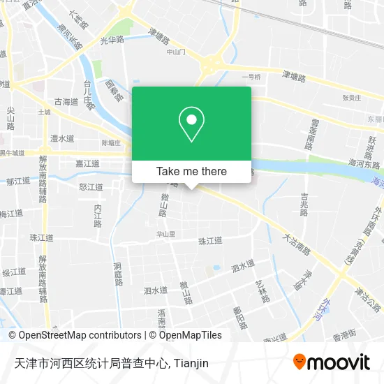 天津市河西区统计局普查中心 map
