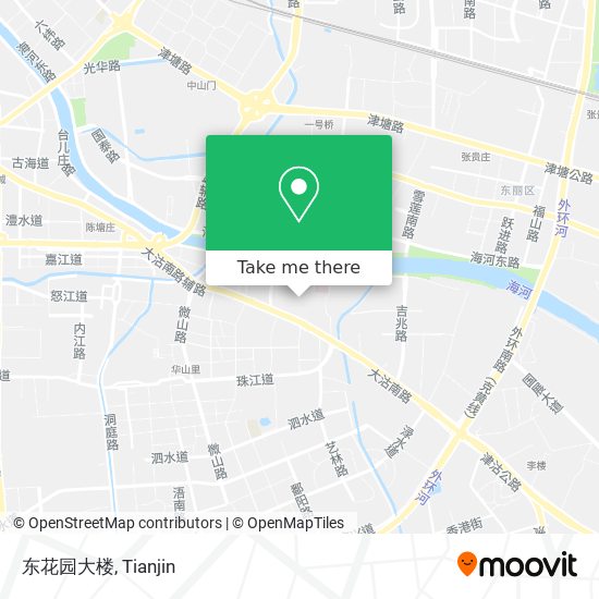 东花园大楼 map