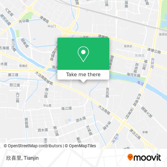 欣喜里 map
