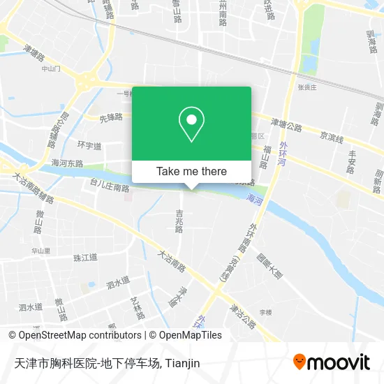 天津市胸科医院-地下停车场 map
