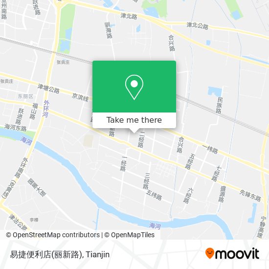 易捷便利店(丽新路) map