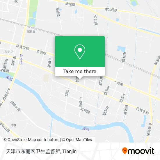 天津市东丽区卫生监督所 map