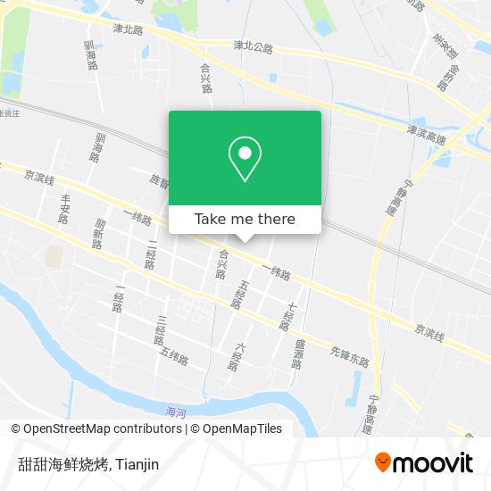 甜甜海鲜烧烤 map