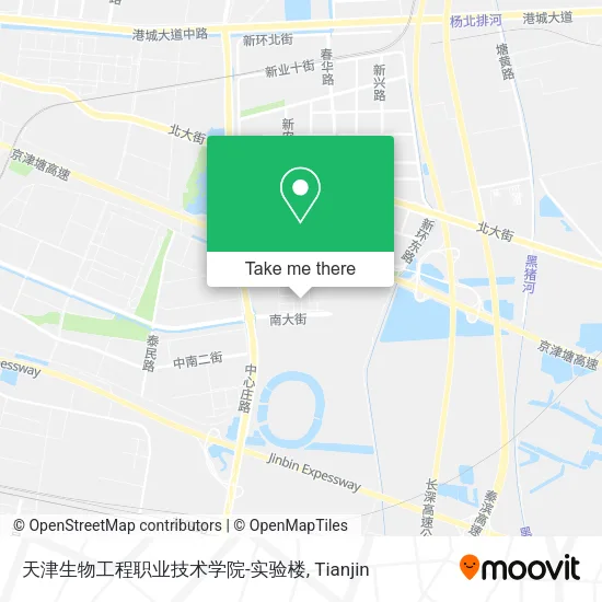 天津生物工程职业技术学院-实验楼 map