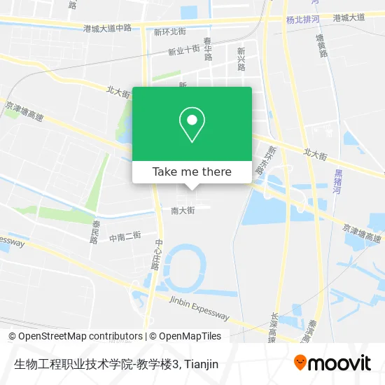 生物工程职业技术学院-教学楼3 map