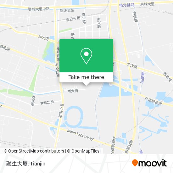 融生大厦 map