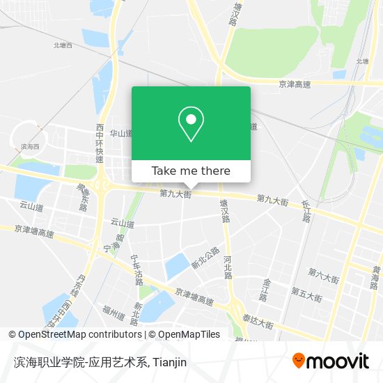 滨海职业学院-应用艺术系 map