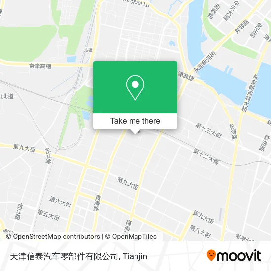 天津信泰汽车零部件有限公司 map