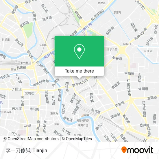 李一刀修脚 map