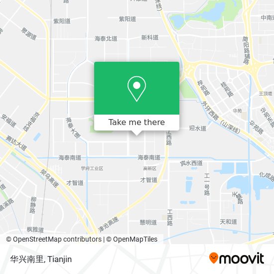 华兴南里 map