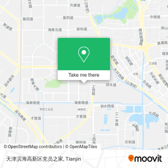 天津滨海高新区党员之家 map