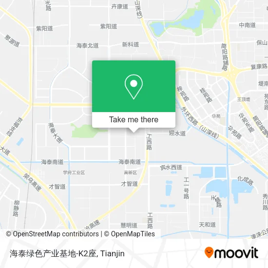 海泰绿色产业基地-K2座 map