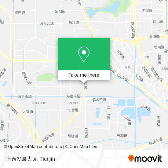 海泰发展大厦 map