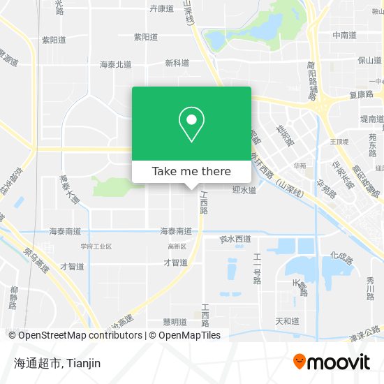 海通超市 map