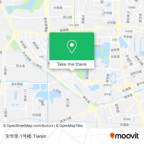 安华里-1号楼 map