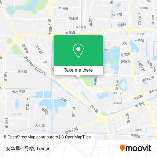 安华里-1号楼 map