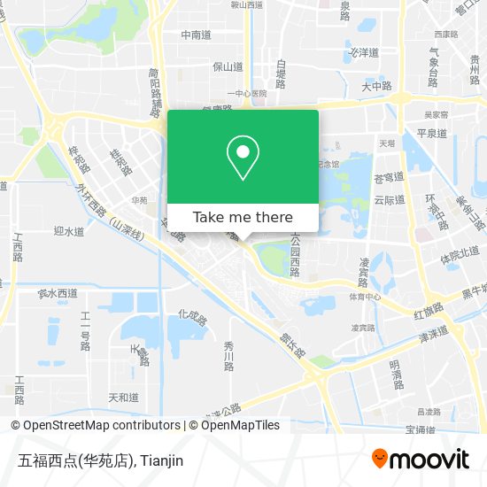 五福西点(华苑店) map