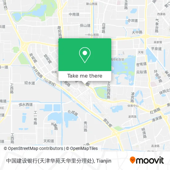 中国建设银行(天津华苑天华里分理处) map