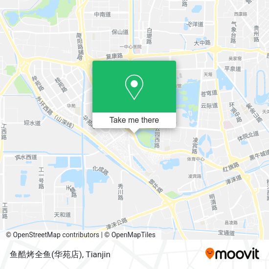 鱼酷烤全鱼(华苑店) map