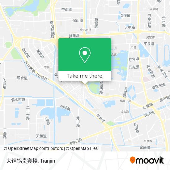 大铜锅贵宾楼 map