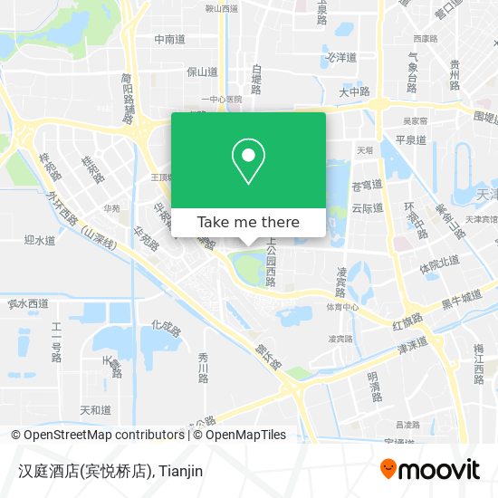 汉庭酒店(宾悦桥店) map