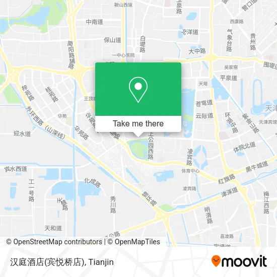 汉庭酒店(宾悦桥店) map
