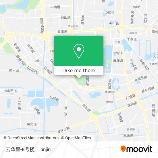 云华里-8号楼 map