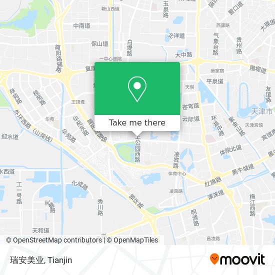 瑞安美业 map
