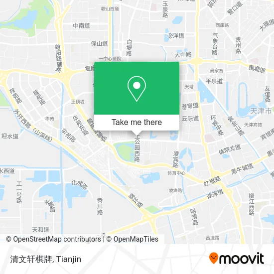 清文轩棋牌 map