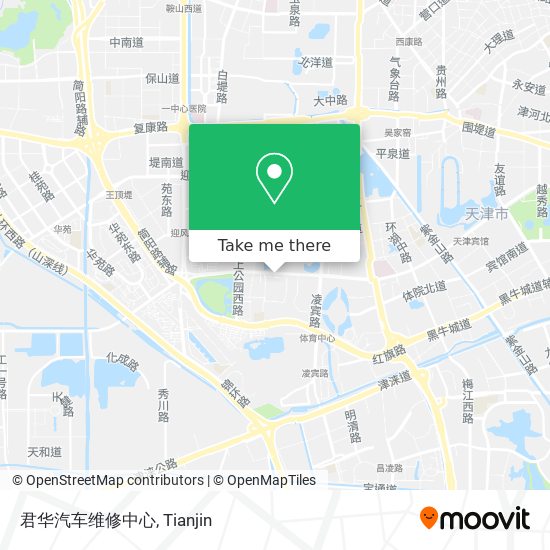 君华汽车维修中心 map